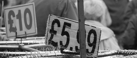 Market stall Market price tickets